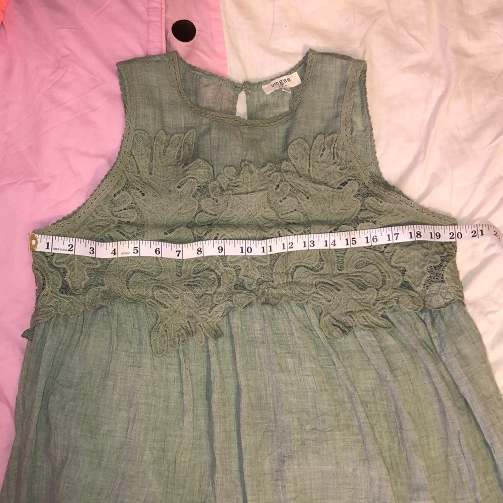 Umgee Green Dress - Gem Umgee Green Dress - Gem